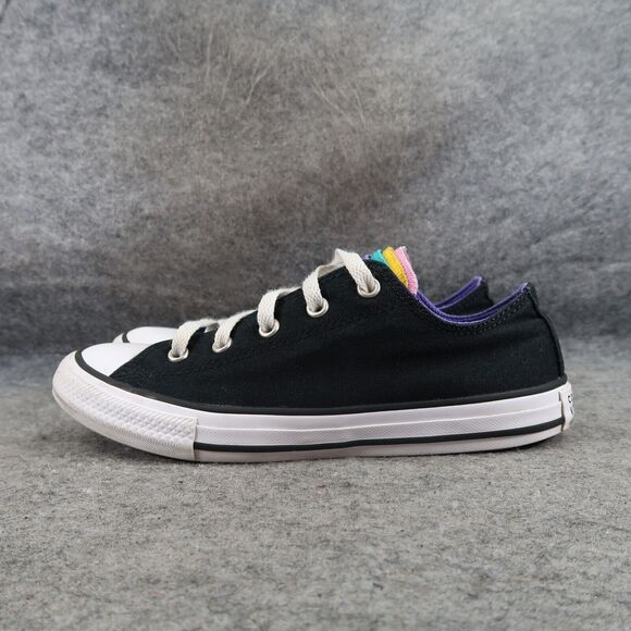 Converse Shoes Girls 3 Sneakers Chuck Taylor All Star Multi Tongue Casual Active - Picture 3 of 16